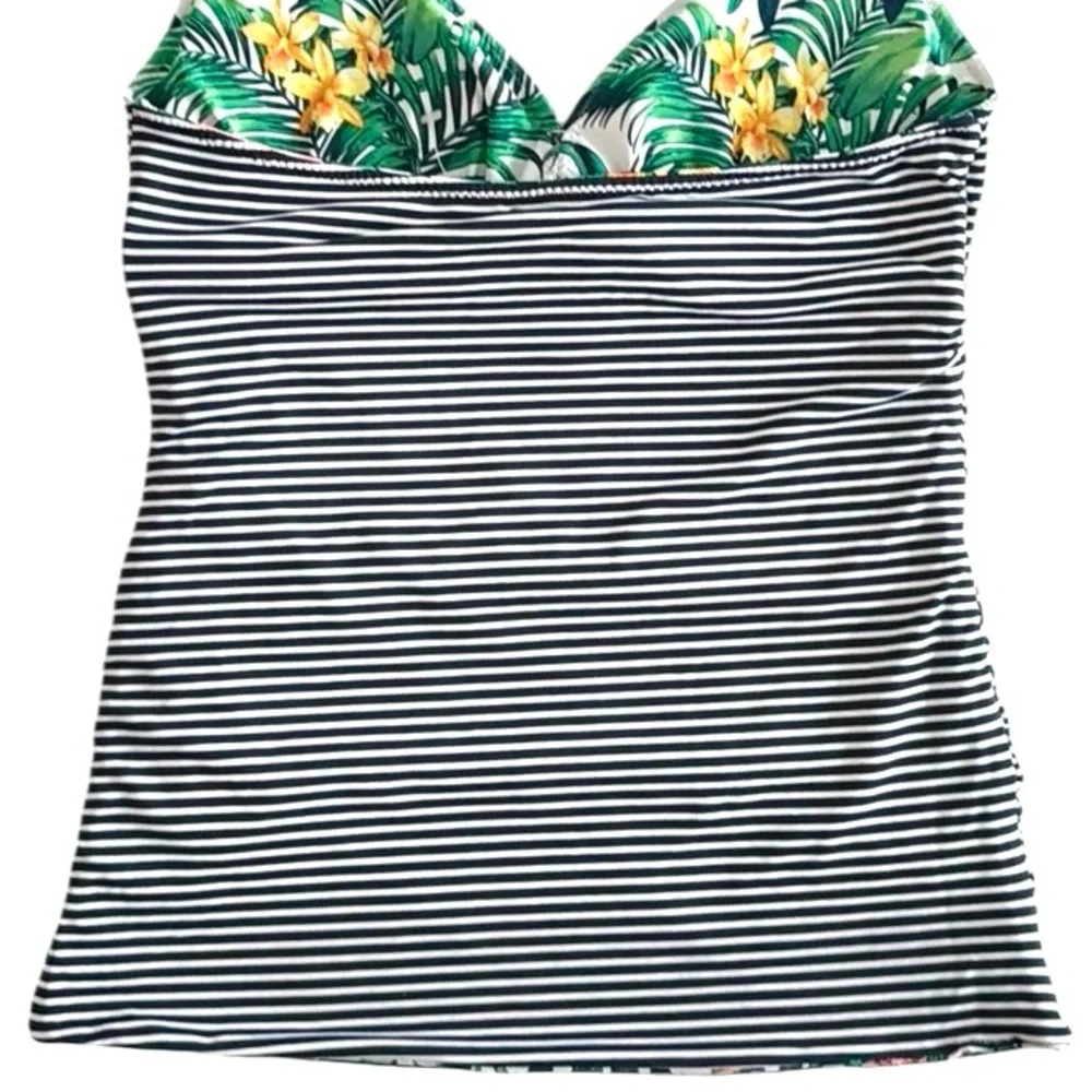 Tommy Bahama Majorelle Reversible Tankini Top
